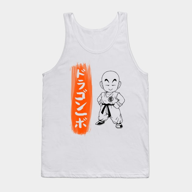 Krillin Tank Top by whereismypandadesigns